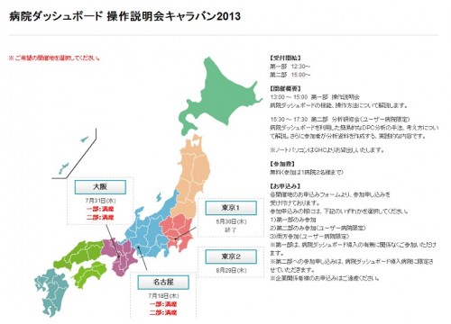 ダッシュボード全国キャラバン